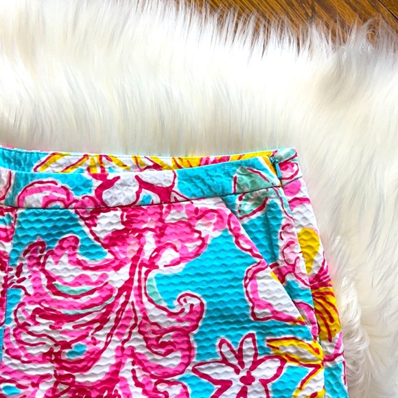 Lilly Pulitzer Breakwater Blue Lolita Adie Short 🌺 Size 4 - Picture 3 of 5